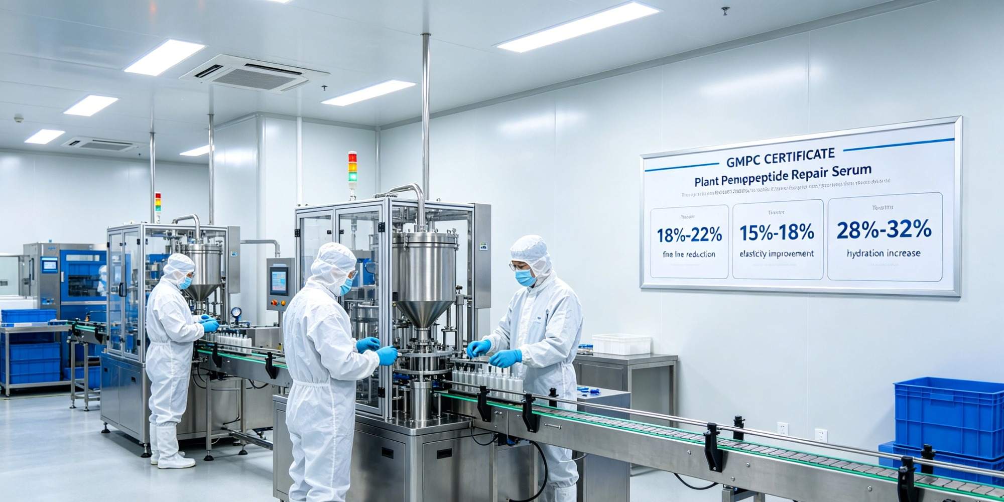 GMPC cleanroom skincare production