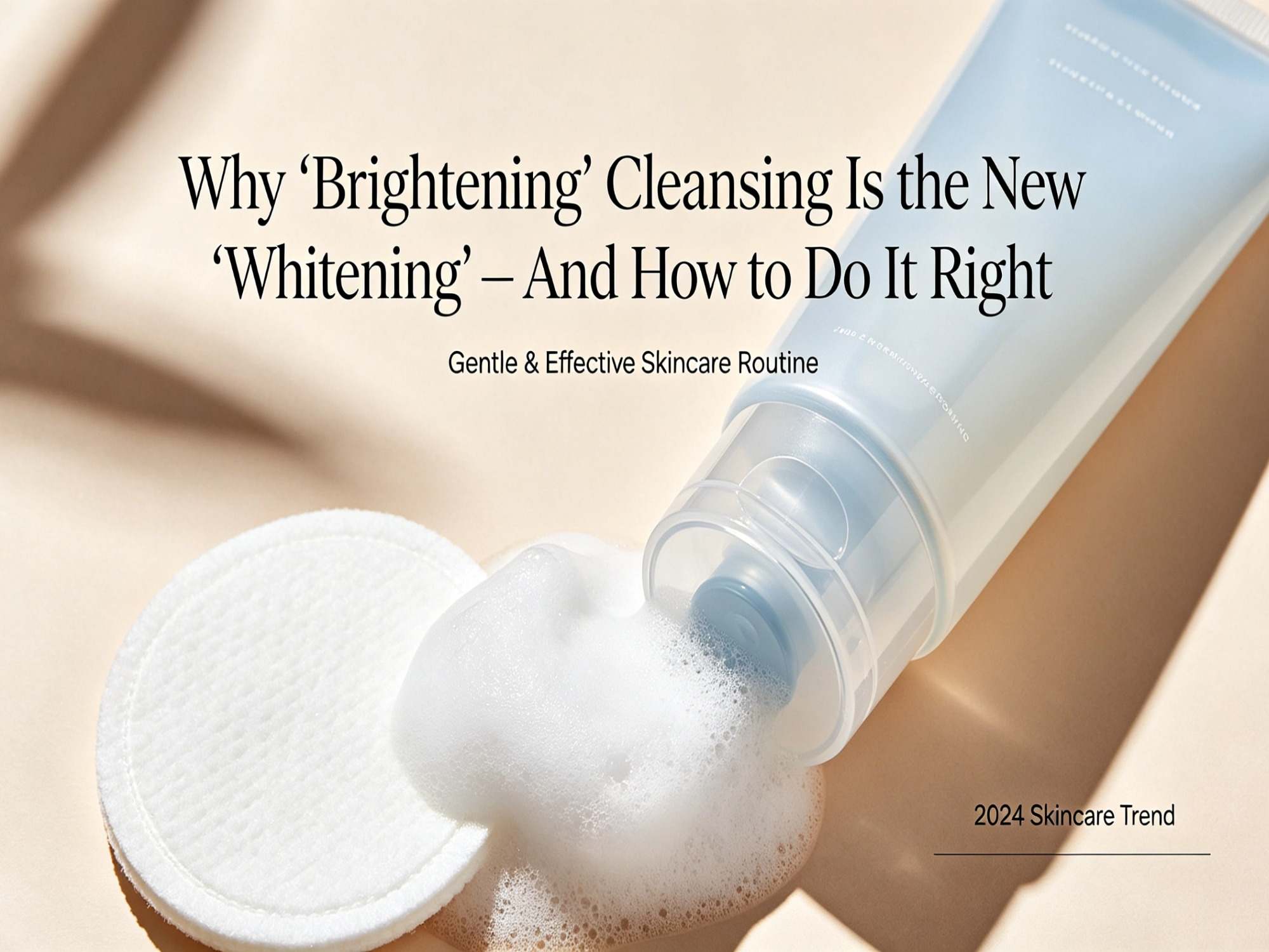 Warum „aufhellende“ Reinigung das neue „Whitening“ ist – und wie man sie richtig anwendet