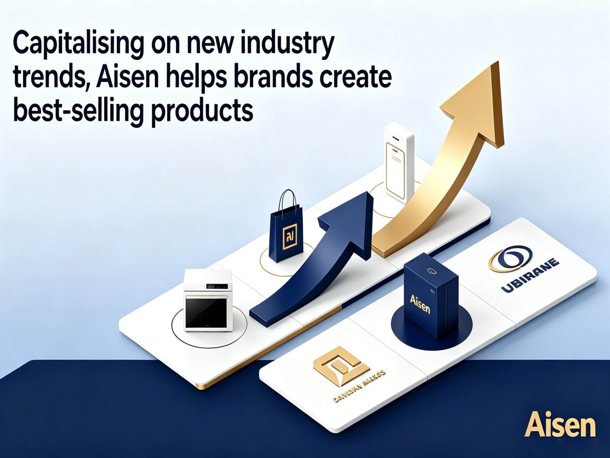 Aisen nutzt neue Branchentrends und hilft Marken dabei, Bestseller-Produkte zu entwickeln.